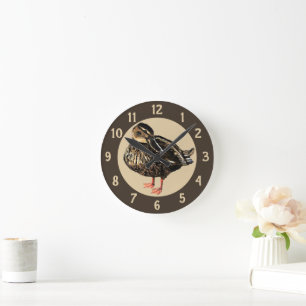 Duck Clock Ronde Klok