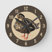 Duck Clock Ronde Klok (Voorkant)