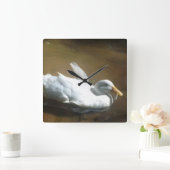 Duck Clock Vierkante Klok (Huis)