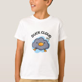 Duck Cloud Funny Weather Pun T-shirt (Voorkant)