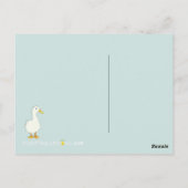 Duck Cool Hallo Briefkaart (Achterkant)