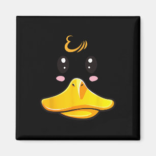 Duck Costume Cute Rubber Ducky Face Halloween Magneet