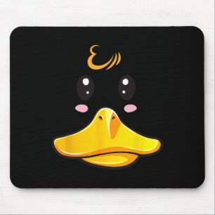 Duck Costume Cute Rubber Ducky Face Halloween Muismat