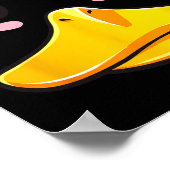 Duck Costume Cute Rubber Ducky Face Halloween Poster (Hoek)