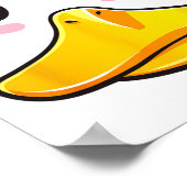 Duck Costume Cute Rubber Ducky Face Halloween Poster (Hoek)