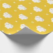 Duck Couple Cadeaupapier (Hoek)