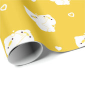 Duck Couple Cadeaupapier (Rol Hoek)