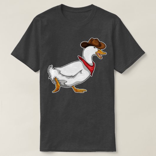 Duck Cowboy pet T-shirt (Design voorkant)