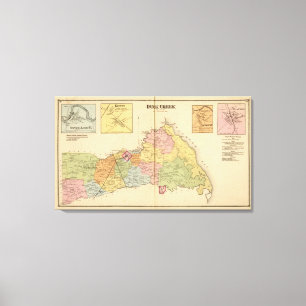 Duck Creek Canvas Afdruk