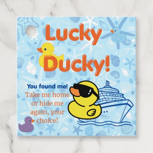 Duck Cruise Blue Label (Voorkant)