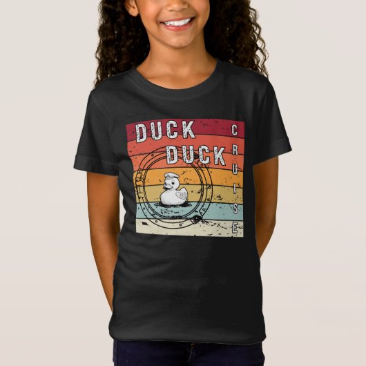 Duck Cruiseboot T-shirt (Voorkant)