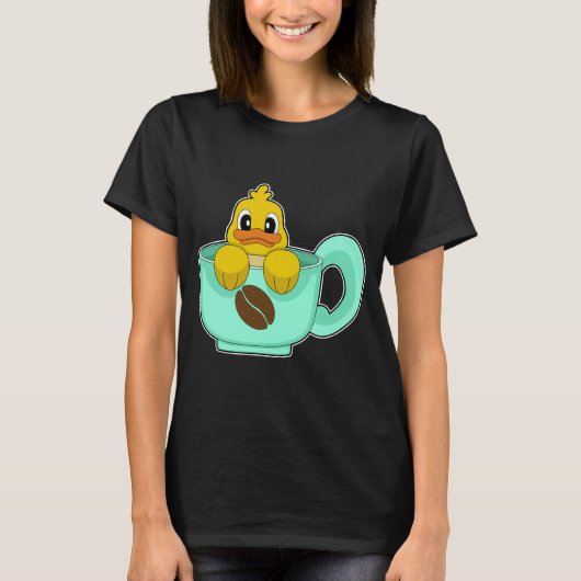 Duck Cup Coffee T-shirt (Voorkant)