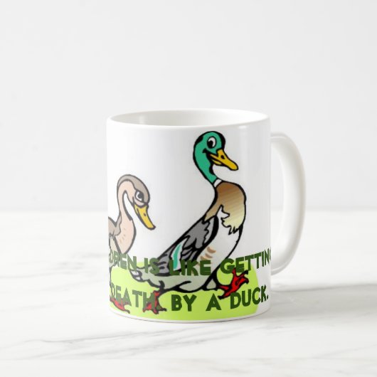 Duck Cup Koffiemok (Voorkant rechts)