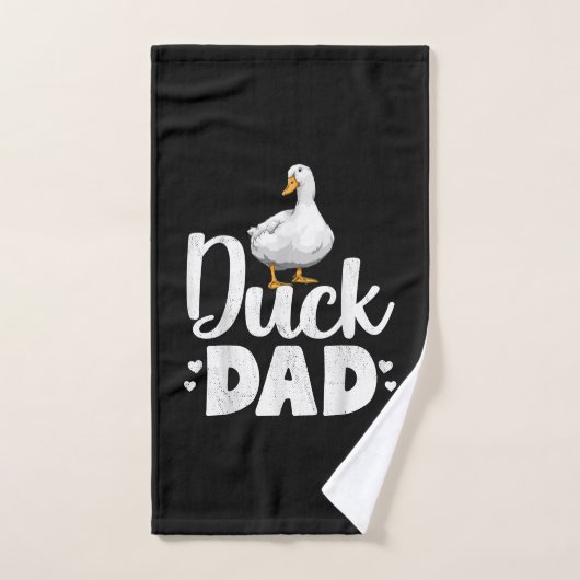 Duck Dad Funny Water Ducklings Farmer Gifts Handdoek (Handdoek)