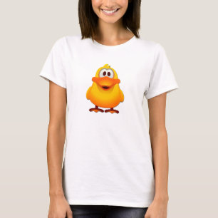 Duck Damas Baby Doll T-Shirt (gemonteerd) met logo