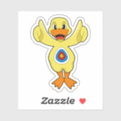 Duck Darts Bullseye Sticker (Vel)