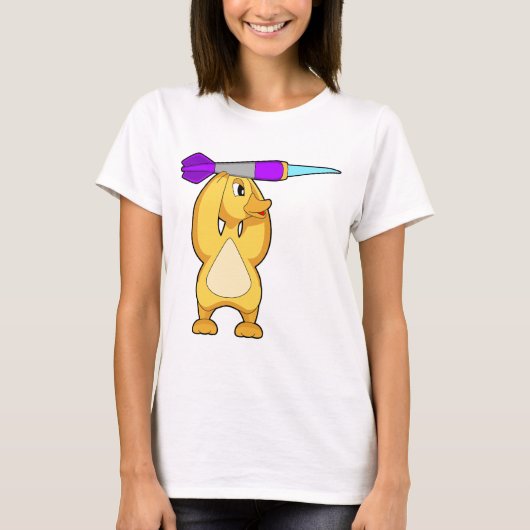 Duck Darts Dart Sportart T-shirt (Voorkant)