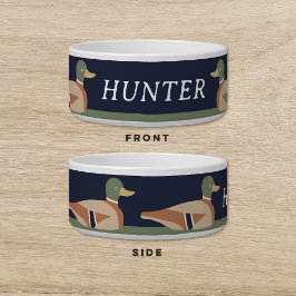 Duck Decoy Navy Dog Kat Pet Voerbakje