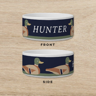 Duck Decoy Navy Dog Kat Pet Voerbakje