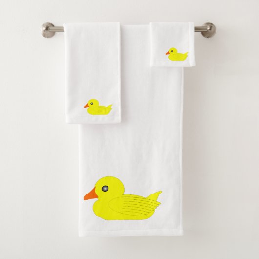Duck Design Bad Handdoek (Insitu)