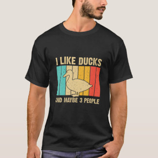Duck Design for Duck Lovers Mannen T-shirt