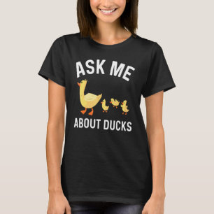 Duck Design for Men Boerderij Ducking Owner Hun T-shirt