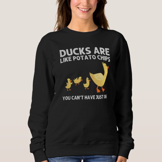 Duck Design for Men Boerderij Ducking Owner Hun Trui (Voorkant)