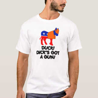 Duck! Dick heeft een Pistool. T-shirt