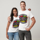 Duck Dodge Shoot Herhaling | verfbalschutter T-shirt (Unisex)