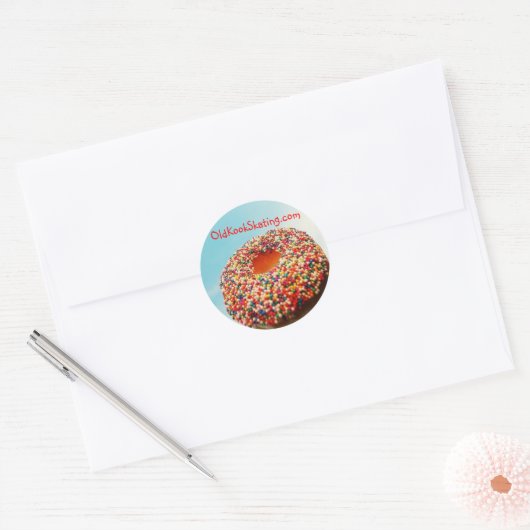 Duck Donut Sticker (Envelop)