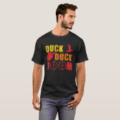 Duck Duck Boom Funny Hunter T-shirt (Voorkant volledig)