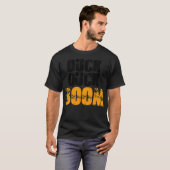 Duck Duck Boom zwarte labrador zwarte labrador T-shirt (Voorkant volledig)