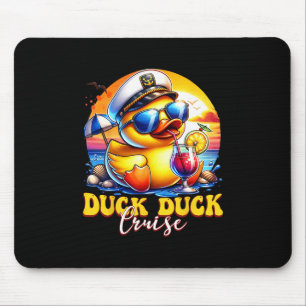 Duck Duck Cruise Grappige Familie Cruise Matching Muismat