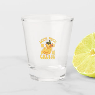Duck Duck Cruise Grappige Familie Cruising Matchin Shot Glas