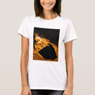 Duck Duck de Vleermuis en de maan T-shirt