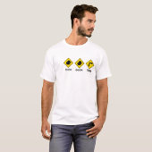 Duck Duck Draai T-shirt (Voorkant volledig)