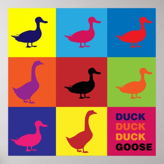Duck Duck Duck Goose Poster (Voorkant)