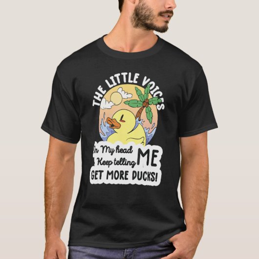 Duck Duck Ereders Rubber Duck Rubber Eucks T-shirt (Voorkant)
