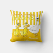Duck, Duck, Goose Baby Nursery Theme Kussen (Voorkant)