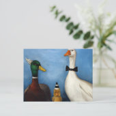 Duck Duck Goose Briefkaart (Staand voorkant)