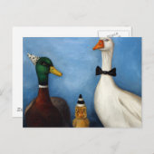 Duck Duck Goose Briefkaart (Voorkant / Achterkant)