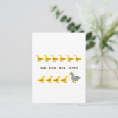 Duck Duck Goose Briefkaart (Staand voorkant)