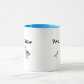 Duck Duck Goose Grappig Kinder Game Cartoon Pun Mok (Midden)