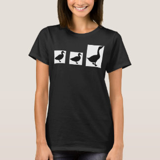 Duck Duck Goose not Duck Duck Grey Duck T-shirt