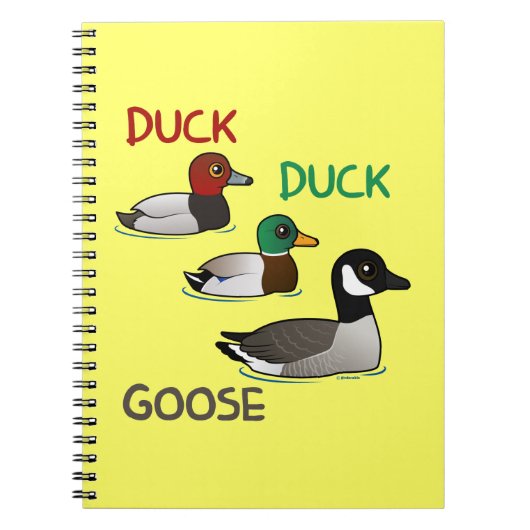 Duck Duck Goose Notitieboek (Voorkant)