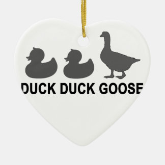 DUCK DUCK GOOSE".png Keramisch Ornament