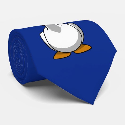 Duck, Duck, Goose Stropdas (Opgerold)