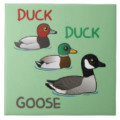 Duck Duck Goose Tegeltje (Voorkant)