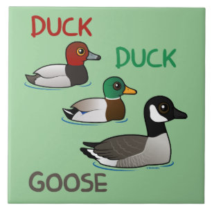 Duck Duck Goose Tegeltje