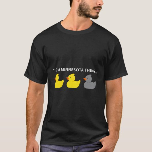 Duck Duck Gray Duck Minnesota T-shirt (Voorkant)